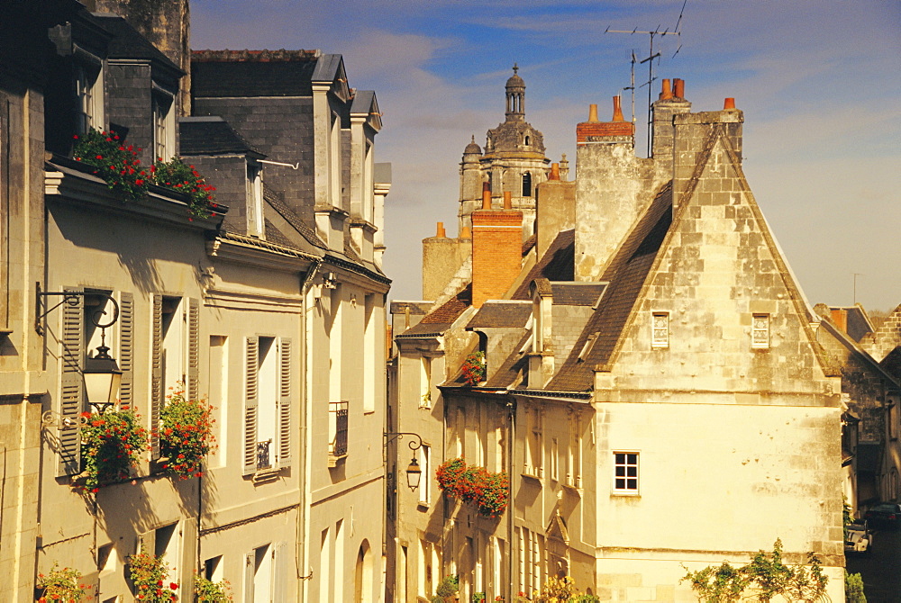 Cite medievale, Loches, Indre-et-Loire, Loire Valley, France, Europe