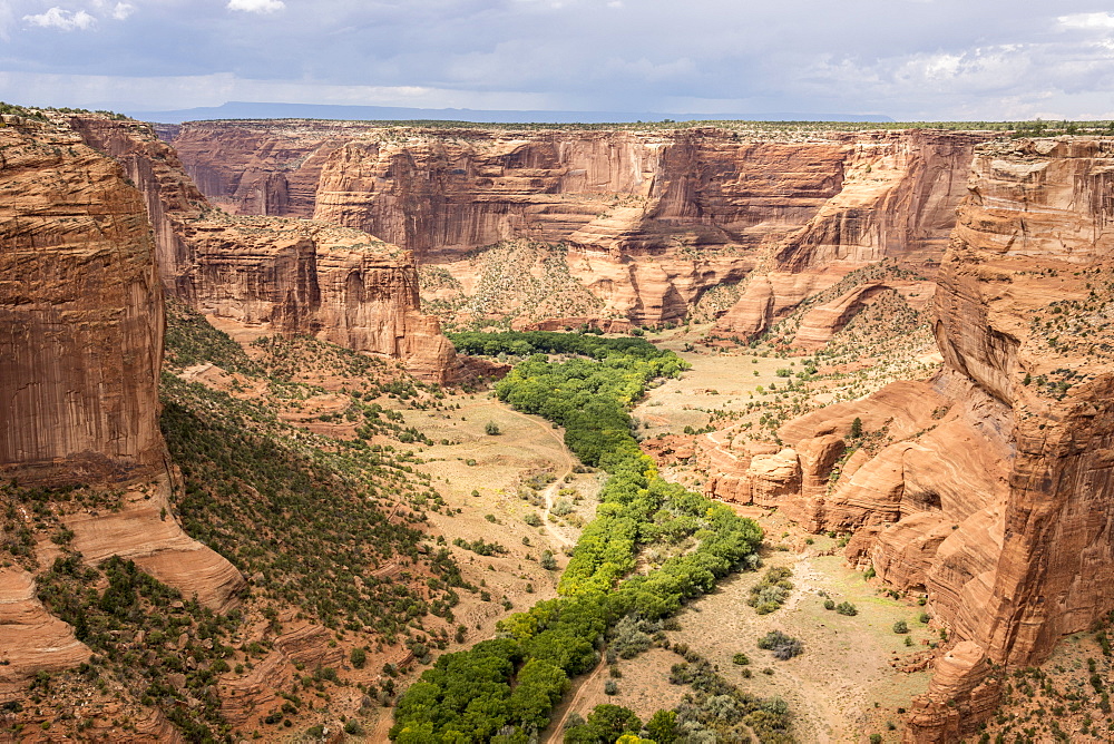 Junction Overlook, Canyon de Chelly National Monument, Arizona, United States of America, North America