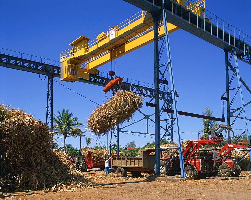 Sugar factory, Langevin, Reunion Islands, Africa