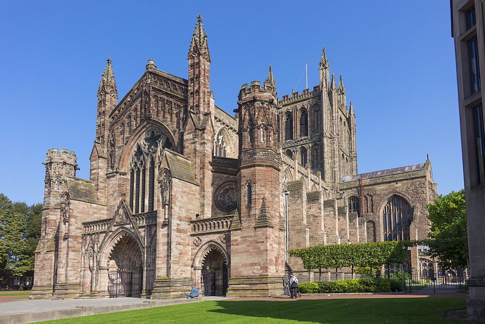 Cathedral, Hereford, Herefordshire, England, United Kingdom, Europe