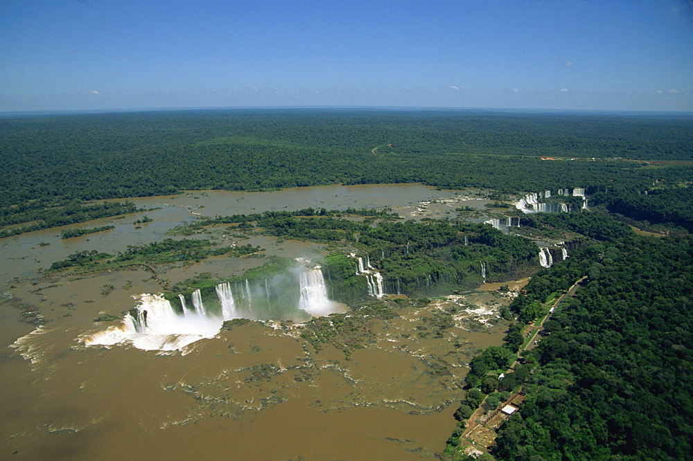 Aerial view, Perena, Brazil, South America