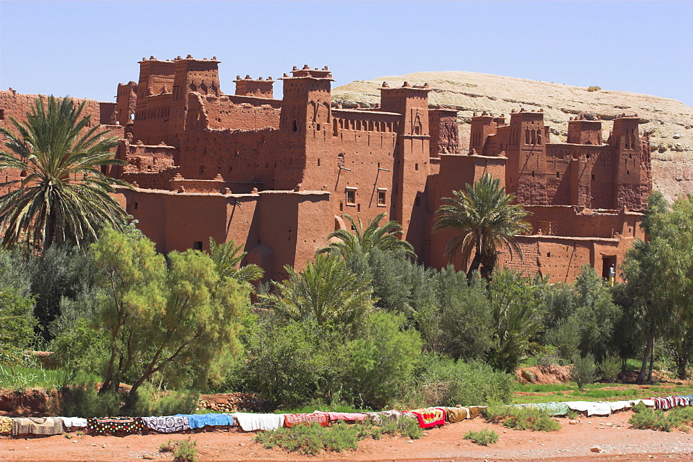 Kashbah Ait Benhaddou, UNESCO World Heritage Site, Draa Valley, Ouarzazate, Morocco, North Africa, Africa