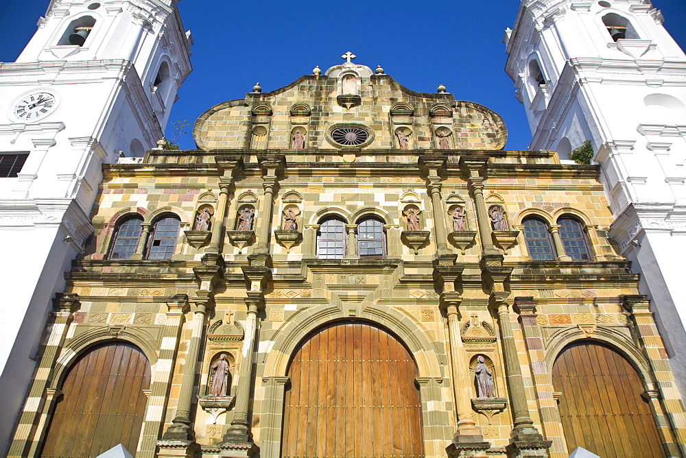 Metropolitan Cathedral, Independence Plaza (Main plaza), Casco Viejo, Panama City, Panama, Central America