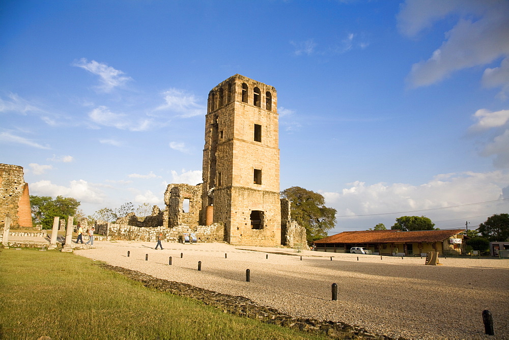 Cathedral of Our Lady of Asuncion (Catedral de Nuestra Senora de la Asuncion), Panama Viejo,UNESCO World Heritage Site, Panama City, Panama, Central America