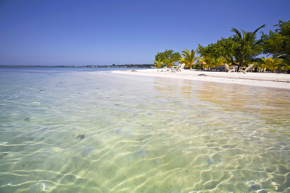 Bando Beach, Utila, Bay Islands, Honduras, Central America