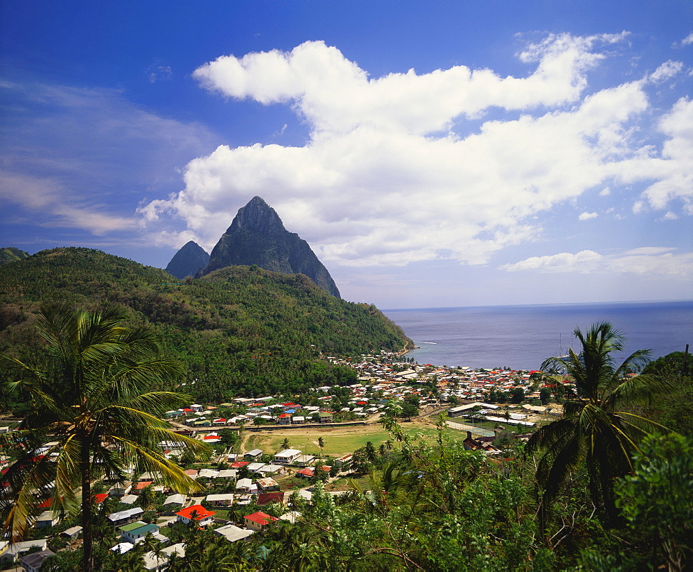 Soufriere, St Lucia, Caribbean