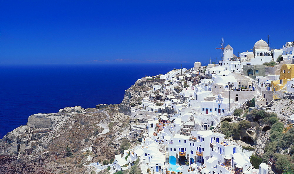 Village of Oia, Santorini, Cyclades, Greece