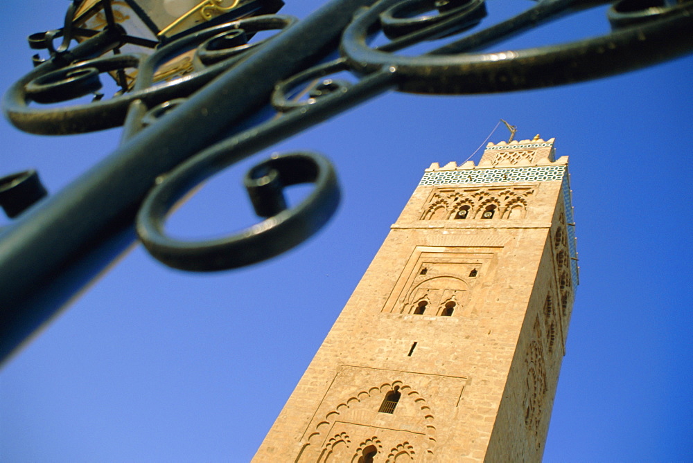 The Koutoubia Minaret, the Medina, Marrakech, Morocco, North Africa