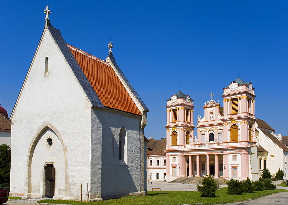 Stift Gottweig with chapel, Krems, Wachau, UNESCO World Heritage Site, Austria, Europe