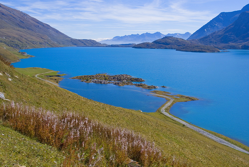 Lake of Mont Cenis, Savoie, Alps, France, Europe