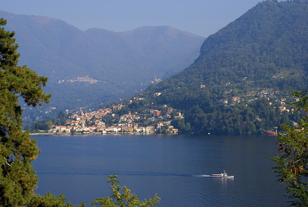 View of Lake Como, Lombardy, Italian Lakes, Italy, Europe