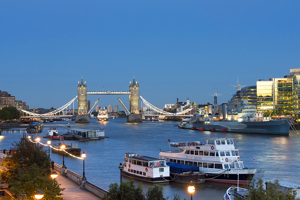 City of London panorama, London, England, United Kingdom, Europe