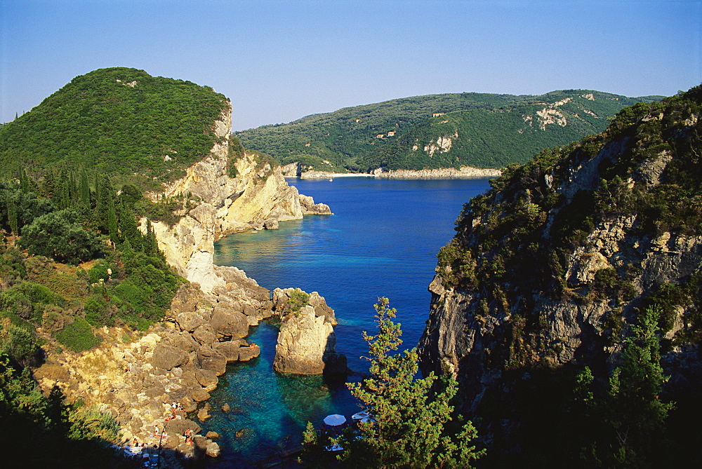 Paleokastritsa, Corfu, Greece