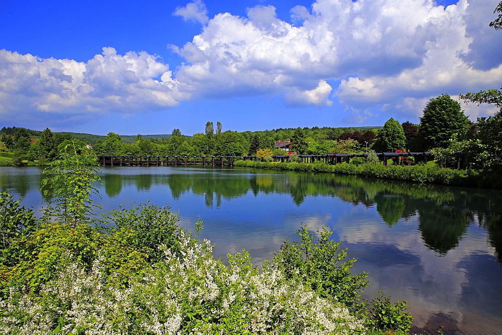 Spa Gardens of Weiskirchen, Saarland, Germany, Europe