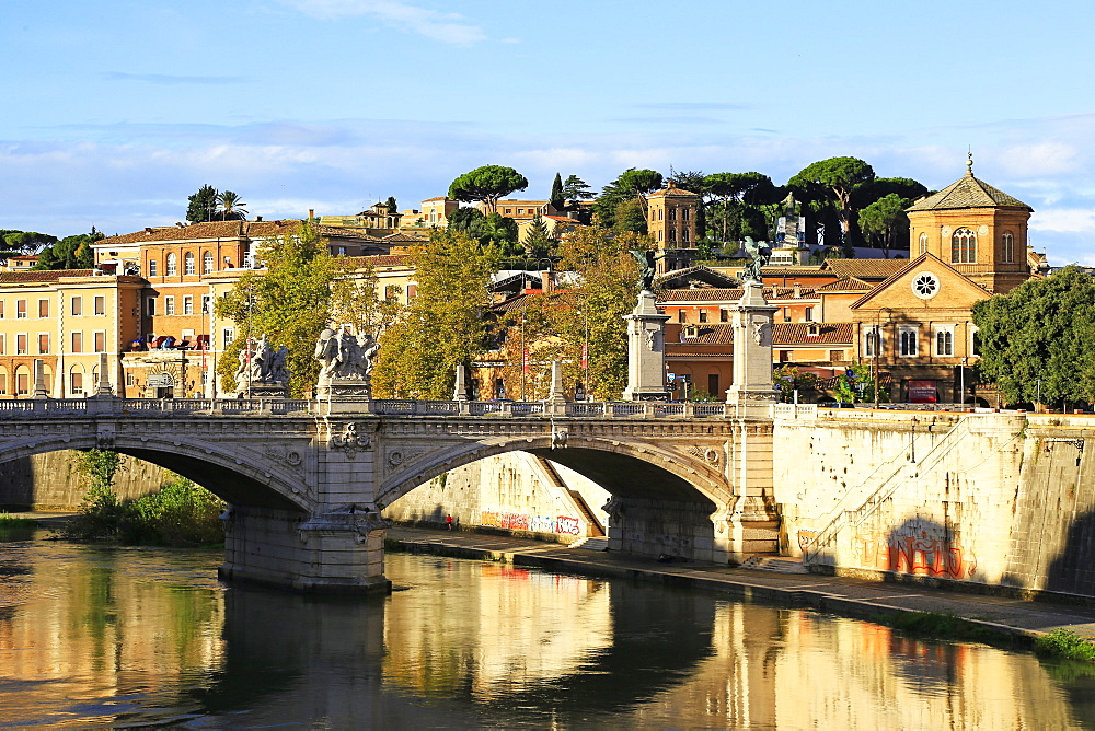 Tiber River, Rome, Lazio, Italy, Europe