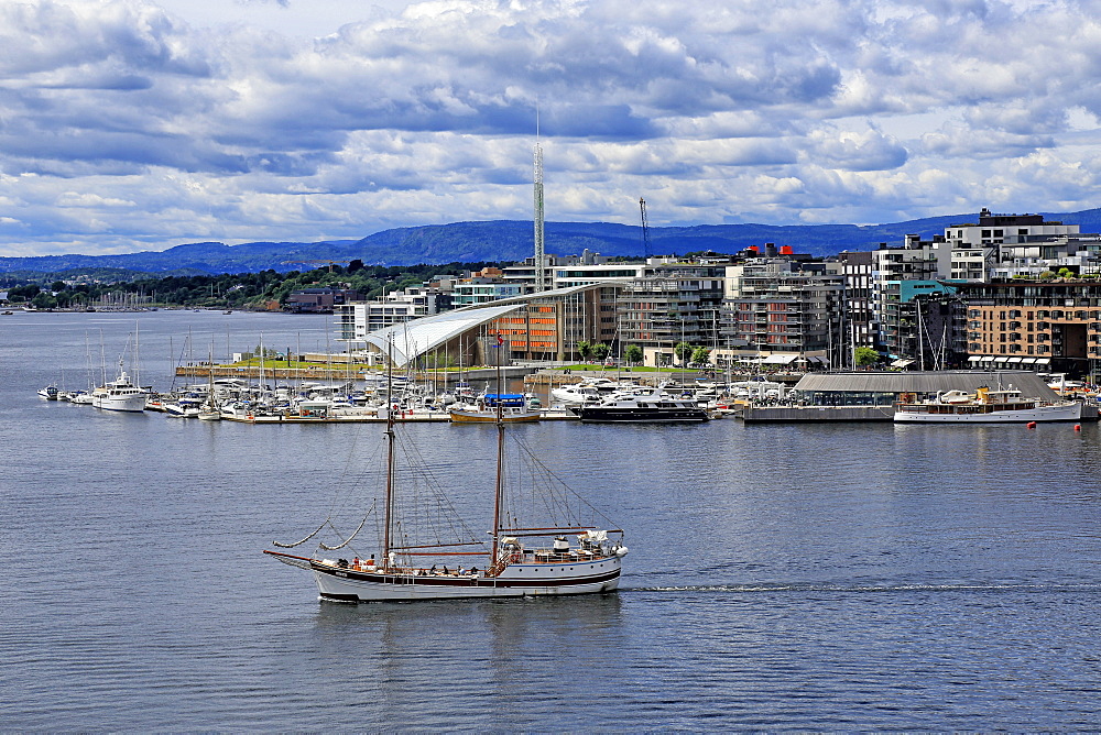 Pipervika Harbour, Oslo, Norway, Scandinavia, Europe