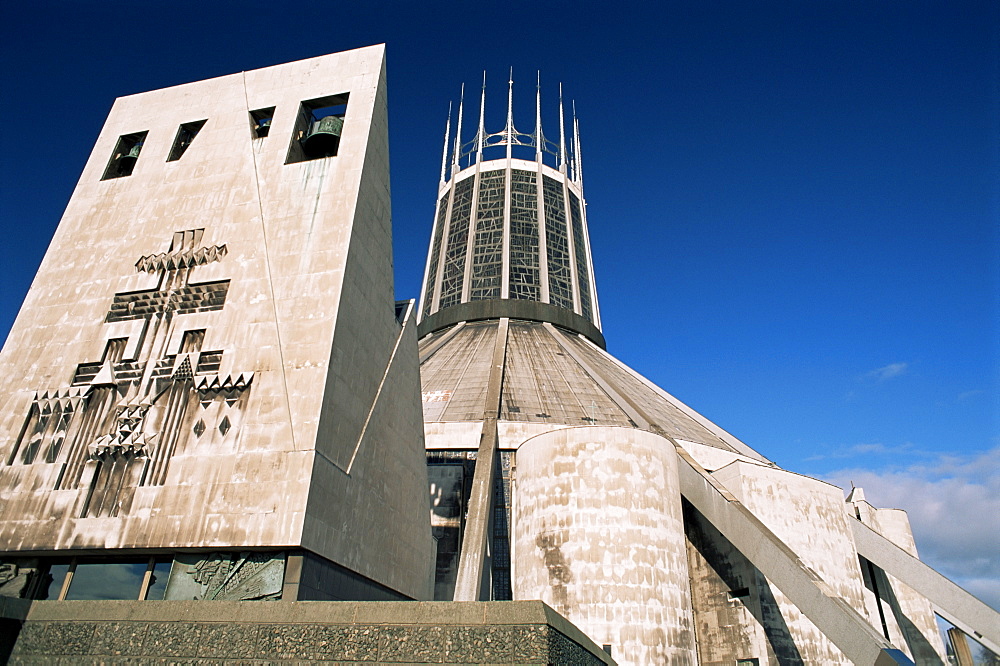 The Roman Catholic Cathedral, Liverpool, Merseyside, England, United Kingdom, Europe