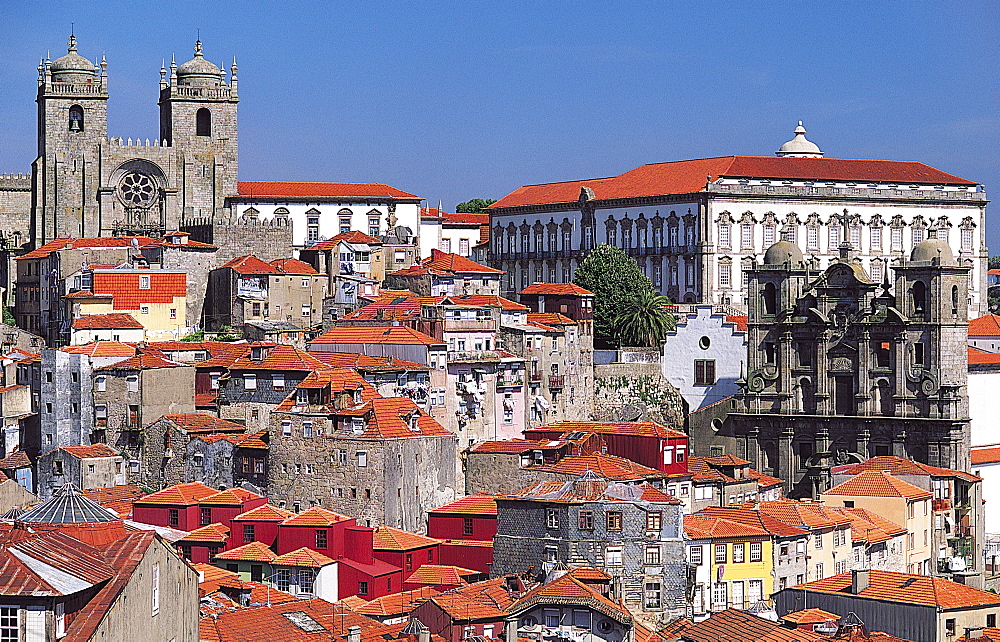 Bishop's Palace and City Cathedral, Porto, Portugal