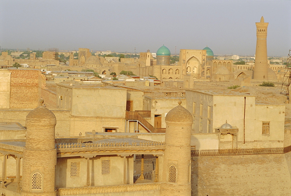 Bukhara, view beyond Ruler's Fort, Uzbekistan, Central Asia