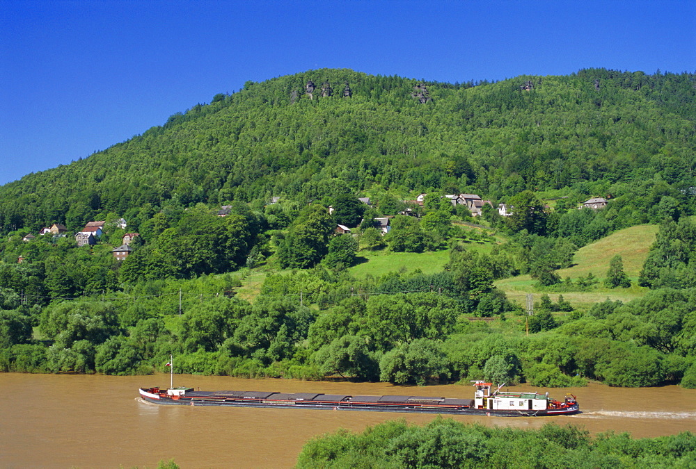 River Labe (Elbe), Czech Republic, Europe