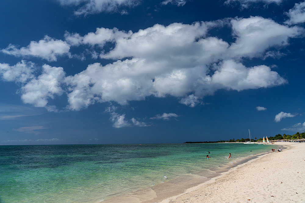 The luxury of a near deserted white sand beach, Trinidad, Cuba 2