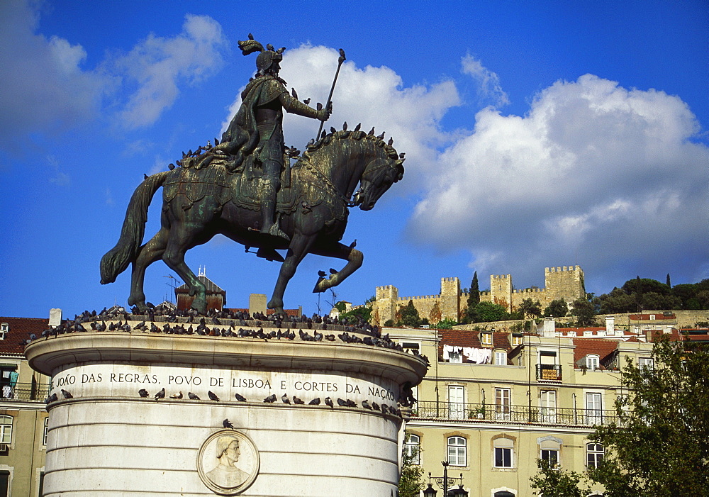 Praca da Figueira, Lisbon, Portugal, Europe