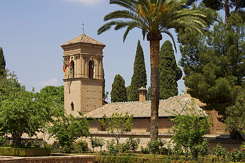 Convent of San Francisco, a Parador, Granada, Andalucia, Spain, Europe