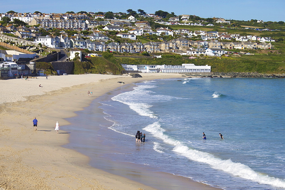 Porthmeor Beach, St. Ives, Cornwall, England, United Kingdom, Europe