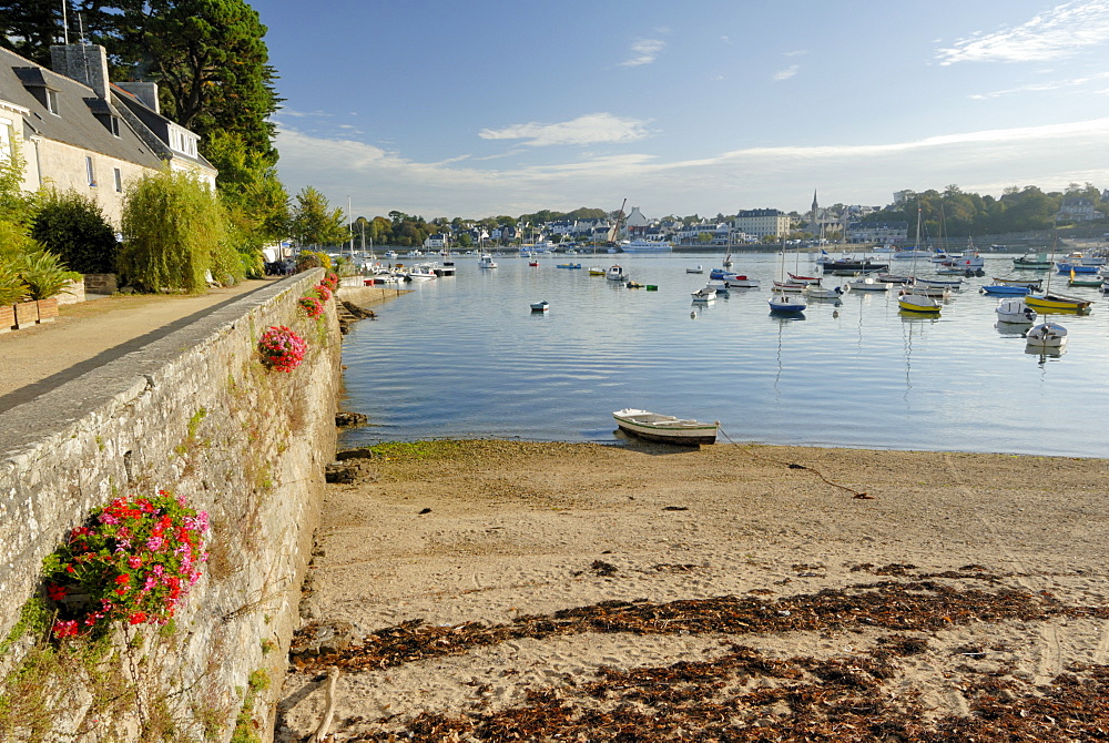 Benodet and River Odet, Brittany, France, Europe