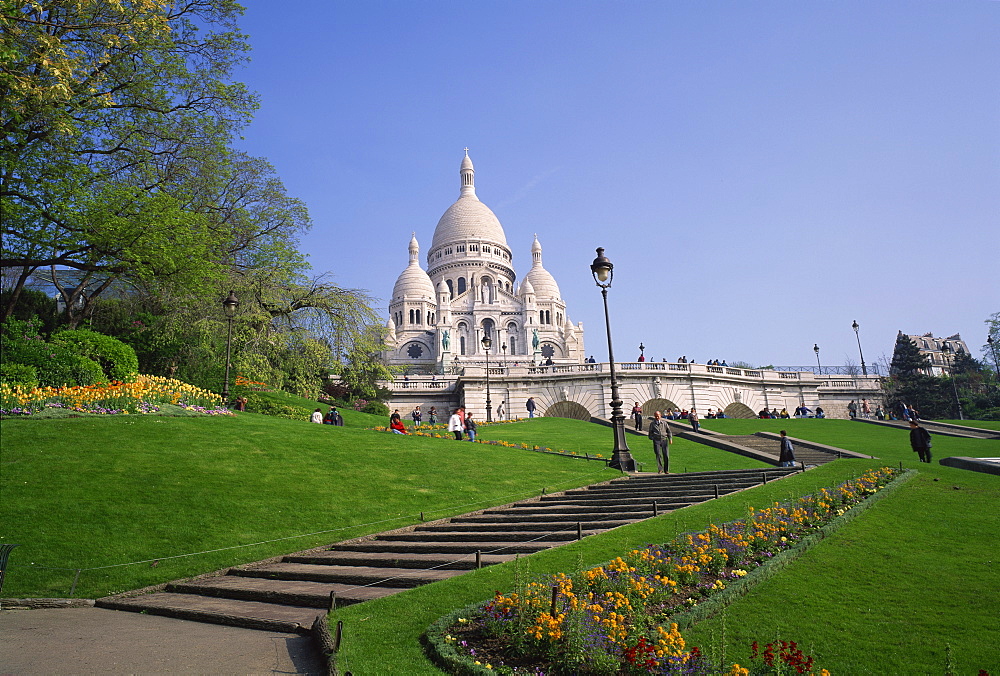 Sacre Coeur, Montmartre, Paris, France, Europe