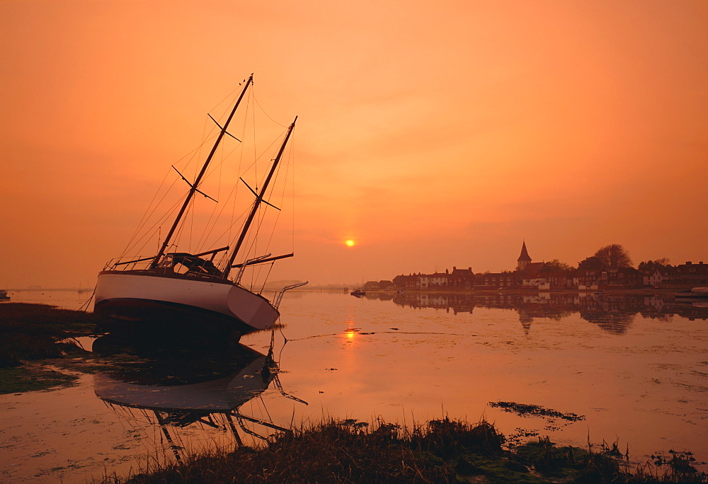 The harbour, Bosham, Chichester, West Sussex, England, UK