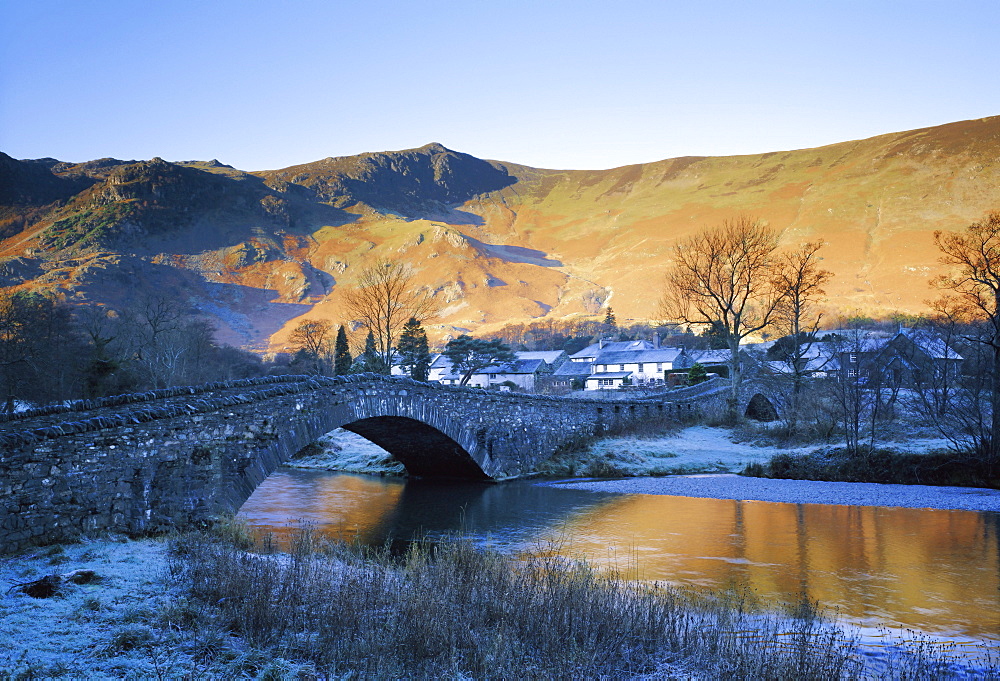 Grange in Borrowdale, Lake District National Park, Cumbria, England, UK