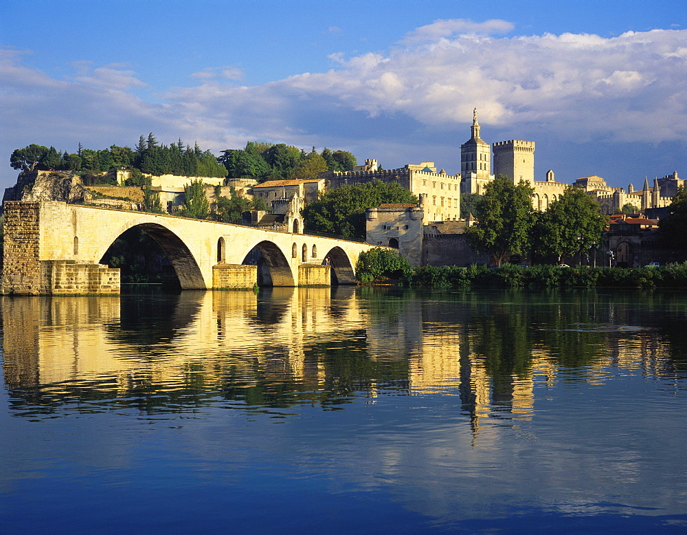 Papal Palace, Avignon, Vaucluse, Provence-Alpes-Cote d'Azur, France