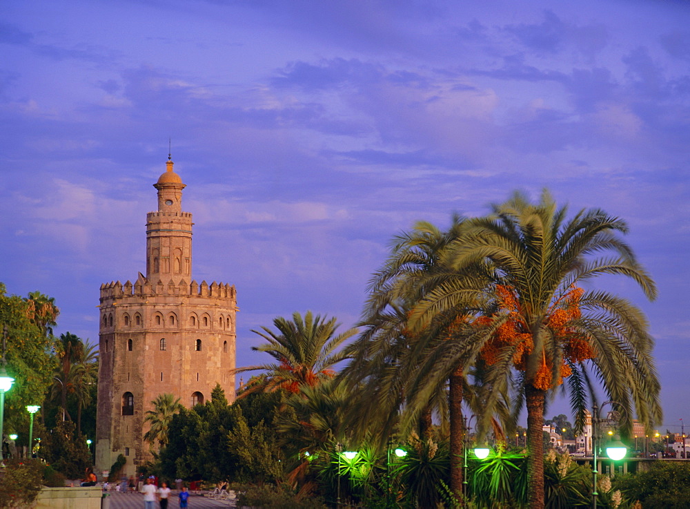 Torre del Oro, Seville, Andalucia, Spain