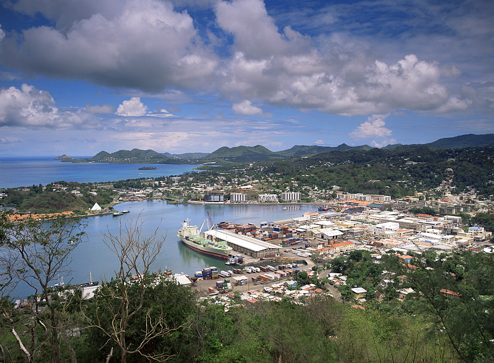 Castries, St. Lucia, Windward Islands, West Indies, Caribbean, Central America