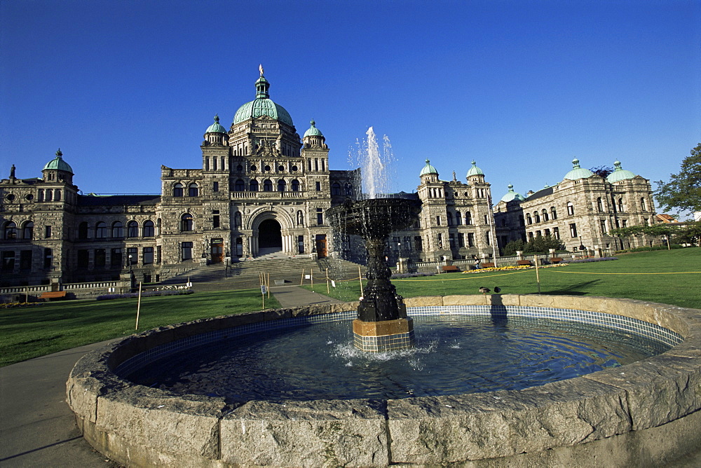 Parliament Building, Victoria, British Columbia (B.C.), Canada, North America