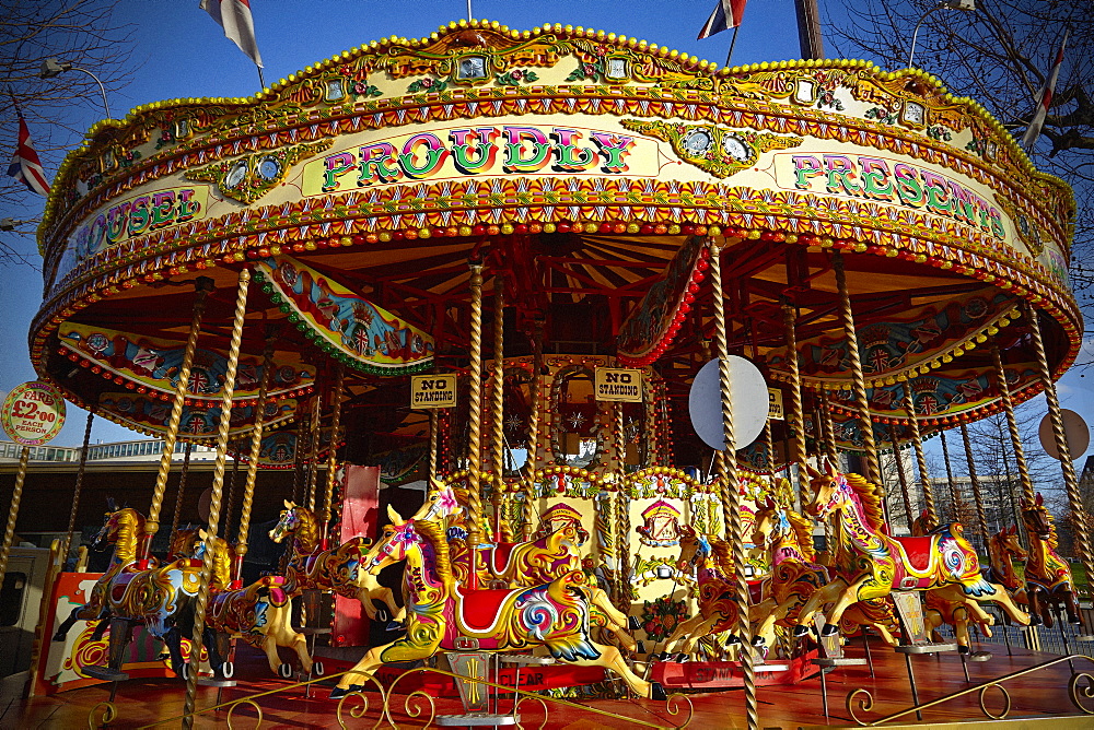 Carousel, Southbank, London, England, United Kingdom, Europe