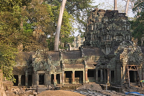 Ta Prohm Kei temple, Angkor Thom, Angkor, UNESCO World Heritage Site, Siem Reap, Cambodia, Indochina, Southeast Asia, Asia