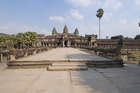 Angkor Wat temple, 12th century, Khmer,Angkor, UNESCO World Heritage Site, Siem Reap, Cambodia, Indochina, Southeast Asia, Asia