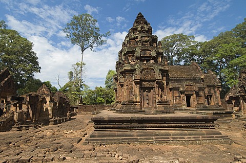 Banteay Srei Hindu temple, nr Angkor, Siem Reap, Cambodia