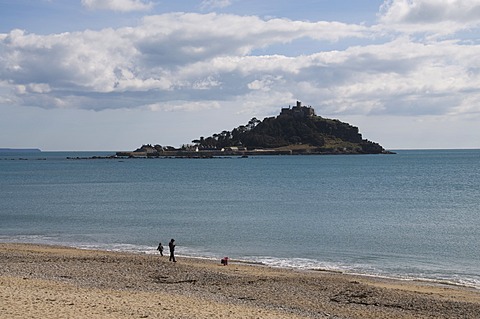 St. Michael's Mount, near Penzance, Cornwall, England, United Kingdom, Europe