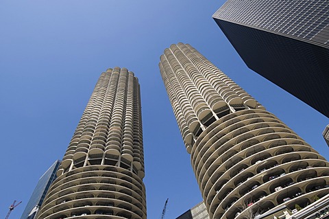 Marina Towers, Chicago, Illinois, United States of America, North America