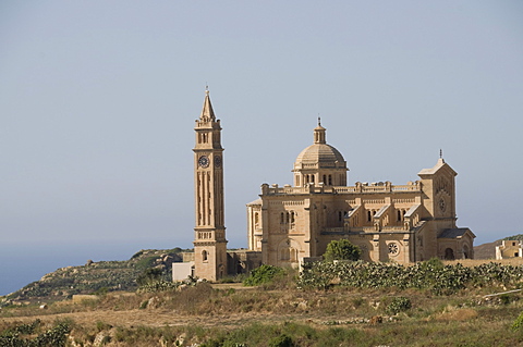 Ta Pinu, Malta's national shrine, Gozo, Malta, Europe