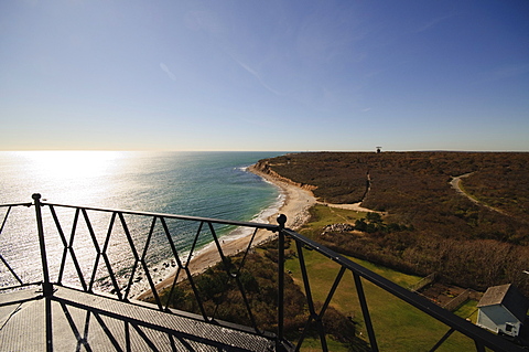 View from Montauk Point Lighthouse, Montauk, Long Island, New York State, United States of America, North America