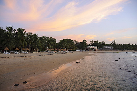 Sunset at Saly, Senegal, West Africa, Africa