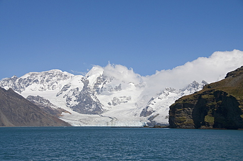 Glacier, Royal Bay, South Georgia, South Atlantic