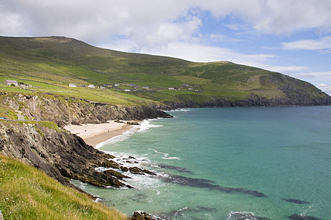 View from Slea Head Drive, Dingle Peninsula, County Kerry, Munster, Republic of Ireland, Europe