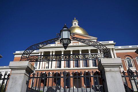 Massachusetts State House, Boston, Massachusetts, New England, United States of America, North America