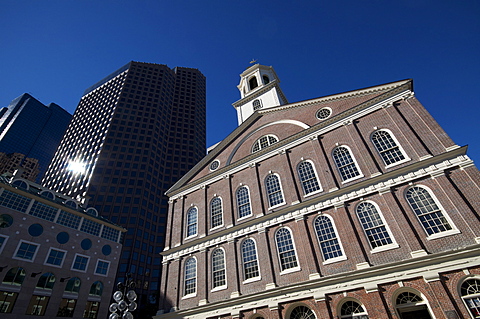 Faneuil Hall, Boston, Massachusetts, New England, United States of America, North America