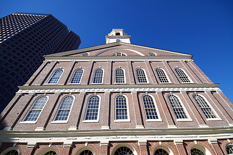 Faneuil Hall, Boston, Massachusetts, New England, United States of America, North America